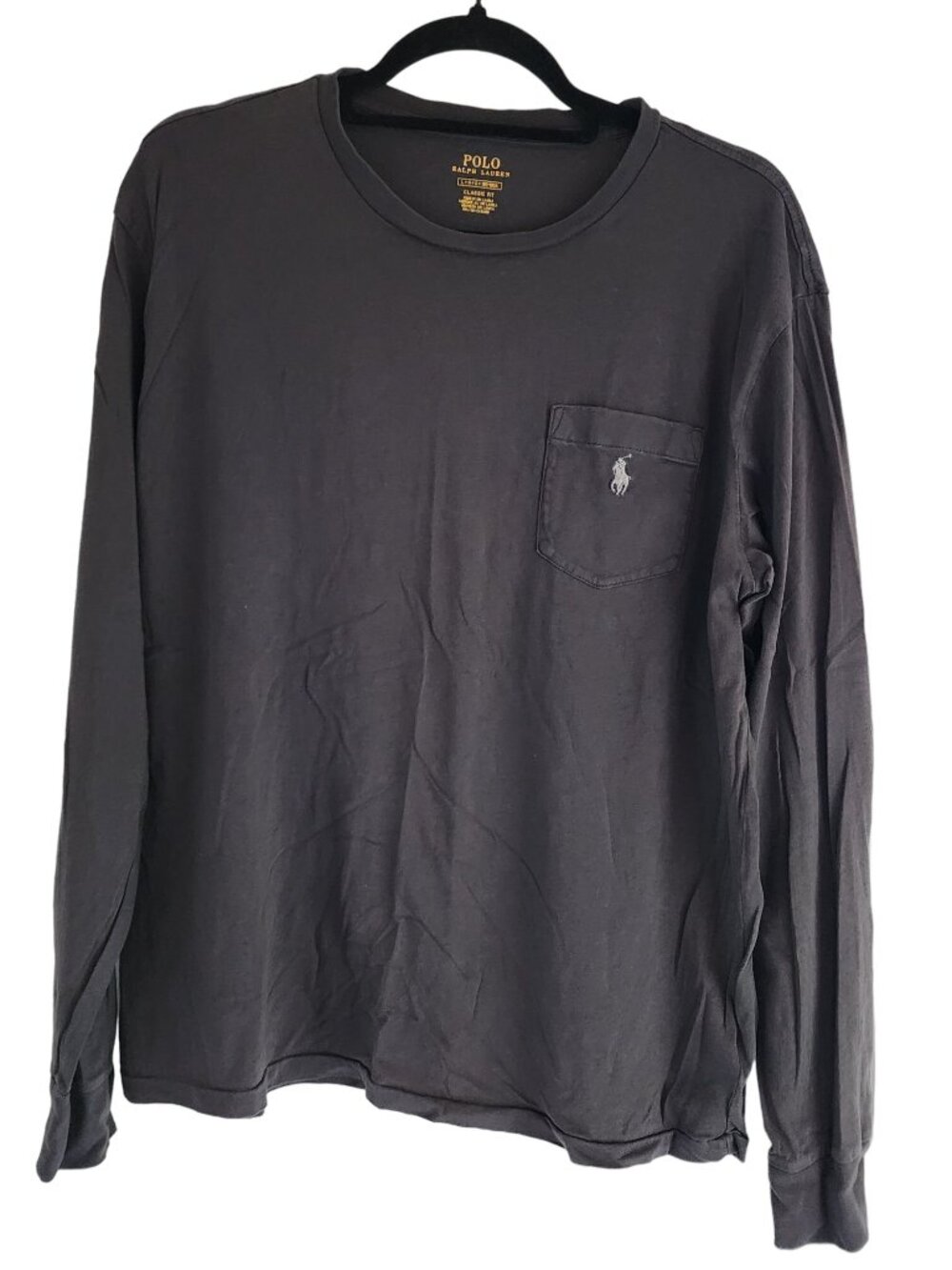 Polo Ralph Lauren Mens Classic Fit Long Sleeve T-Shirt Size Large